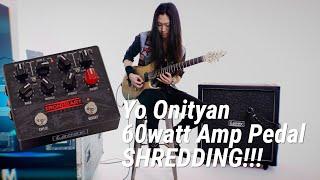 Shredding on the Laney IRF-LOUDPEDAL