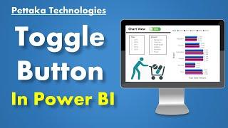 Power BI Advanced Toggle Between Charts or Two Visuals in report