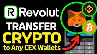 How to Transfer Crypto From Revolut to Wallet (ANY EXCHANGE)