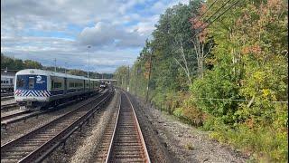 MTA Metro North RailRoad: Harlem Line M3A Express Train RFW from Grand Central to Southeast