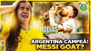 REACT  QUE FINAL!!! ARGENTINA É CAMPEÃ DA COPA EM JOGO HISTÓRICO!  | Paródia Believer