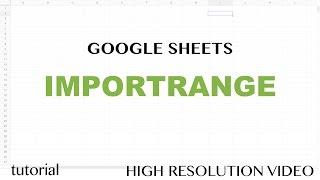 Google Sheets IMPORTRANGE Function Tutorial - Learn How to Pull Data From Other SpreadSheets