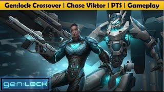 Paladins 4.4 Gen:lock PTS - Viktor New Skin Crossover Chase Viktor, Voice Gameplay