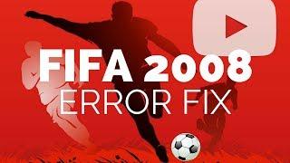HOW TO FIX "NO DISK" ERROR IN FIFA 2008