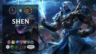 Shen Top vs Renekton - KR Master Patch 12.15