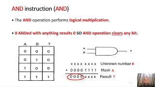 Assembly Language (8) (2) | Logic Instructions شرح أسمبلي بالعربي