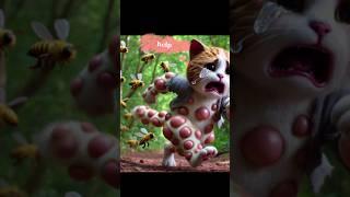 Cat running #cute cat story #cat jungle story #cute cat #the animated tv shorts