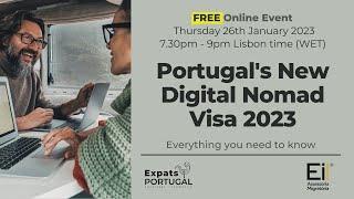 Portugal’s New Digital Nomad Visa 2023 – Everything You Need to Know