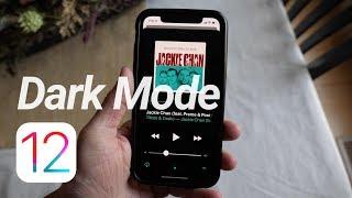 iOS 12: Dark Mode Elements!