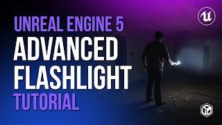 Unreal Engine 5 REALISTIC Flashlight Tutorial - Step by Step Guide for Beginners