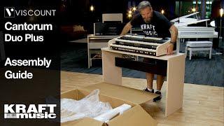 Viscount Cantorum Duo Plus Portable Organ - Assembly Guide