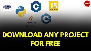 Download Final Year PROJECT Source Code for free | All project Source Code