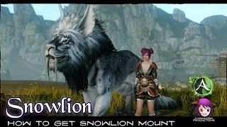 ArcheAge - How to get a Snowlion Mount