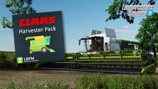 Das NEUE Claas Harvester Pack | LS22 Modvorstellung ️