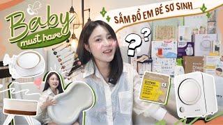 Vlog#116 MÌNH ĐÃ MUA SẮM ĐỒ GÌ CHO EM BÉ SƠ SINH / BABY ESSENTIALS  [Cuộc sống ở Mỹ của Gà Tây Tây]