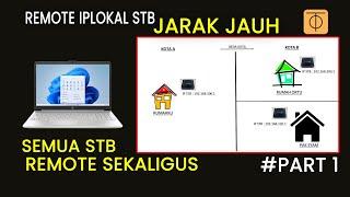 REMOTE IP LOKAL STB OPENWRT DI BANYAK TEMPAT BEDA KOTA