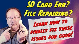 How to fix GoPro SD Card Errors, camera freezing and shutdowns permanently!  Updated for 2024!