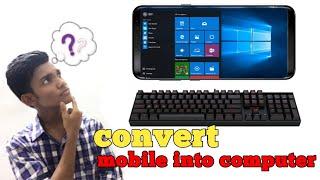 How to Install windows in android smartphones nothing is impossible .|English