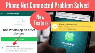 How To Use WhatsApp Multi-Device Support  and Linked Devices Feature | WhatsApp on PC Without Phone