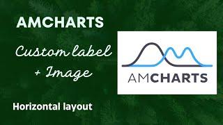 Amcharts 4 - Custom label with a image side by side . Find full code in description