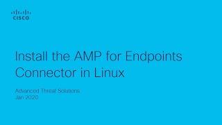 Install the AMP for Endpoints Connector in Linux