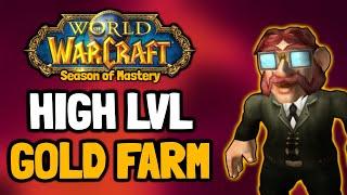 High level gold farming spots in Classic WoW season of mastery