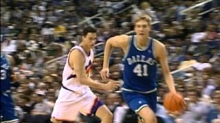 Dirk Nowitzki's First Career 20-Point Game!