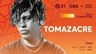 Tomazacre 2021 solo elimination on Grand Beatbox Battle 2021