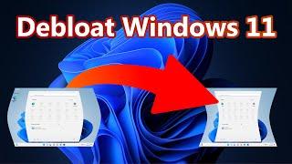 Want to remove all the bloatware that comes with Windows 11? Let's #Debloat #Windows11 #unused #apps