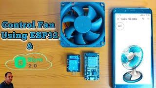 Control Fan Using ESP32 and Blynk IOT | Blynk IOT Projects