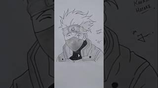 Drawing of Kakashi Hatake #viralshort #drawinglessons #arthive