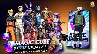 Naruto Free Magic cube & Magic Cube Store Update  | free fire new event | ff new event