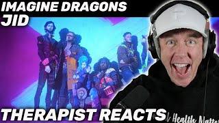 Therapist REACTS to Imagine Dragons x J.I.D - Enemy (from Arcane)