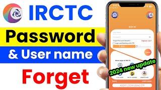 irctc password forgot || irctc user id forgot || irctc forget password || forget irctc password