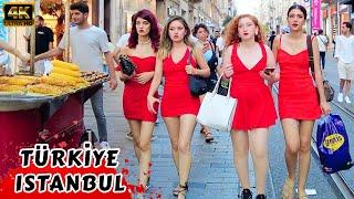 Walking Tour In All Of The Istanbul  Türkiye Travel Guide  4K Video