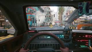 Cyberpunk 2077: Just enjoying my new bobblehead ride...