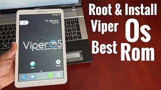 Samsung Galaxy Tab E 9.6 Root & Install *NEW* VIPER OS ROM Android 7.1.2