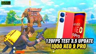 IQOO NEO 9 PRO 120 FPS GAMEPLAY  3.4 UPDATE | HEATING TEST | FPS TEST | WITH FPS METER | 144 FPS