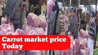 Carrot market price Today in/18/3/2024/ Fruit market Faridkot/Sikander rajput 1