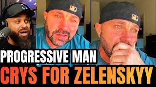 Progressive VAGINA of a Man BREAKS DOWN in TEARS OVER Trump THROWING Zelenskyy OUT White House!