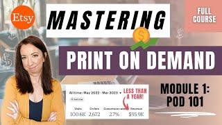 Print on Demand 101  - Module 1: Mastering Etsy Print on Demand (FULL COURSE)