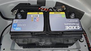 Audi A4 B8 - How to replace (upgrade) and reset (recode) battery management system with OBDeleven 