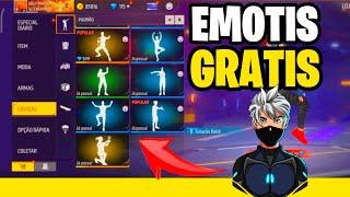 Como Conseguir TODOS os EMOTES de GRAÇA no Free Fire