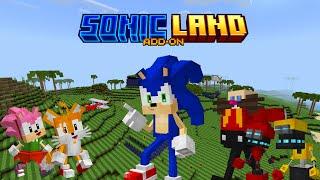 Sonic Land ADDON 2024 - Minecraft Bedrock 1.20