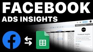 Free Export Facebook Ads Data To Google Sheets