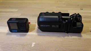 ZOOM Q8n-4K  vs.  GoPro HERO Black 10  (FAMOUS ARTIST vocals test mics quality)