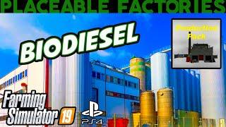 How To Make BioDiesel With Placeable Factories | Farming Simulator 19