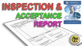 INSPECTION AND ACCEPTANCE REPORT | PROCUREMENT | BARANGAY ACCOUNTING