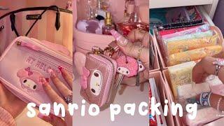 asmr packing: sanrio girly edition 