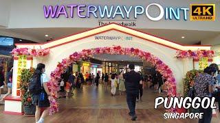 Waterway Point | Chinese New Year 春节 | Singapore Shopping Mall Tour | Jan 2022 [4K]